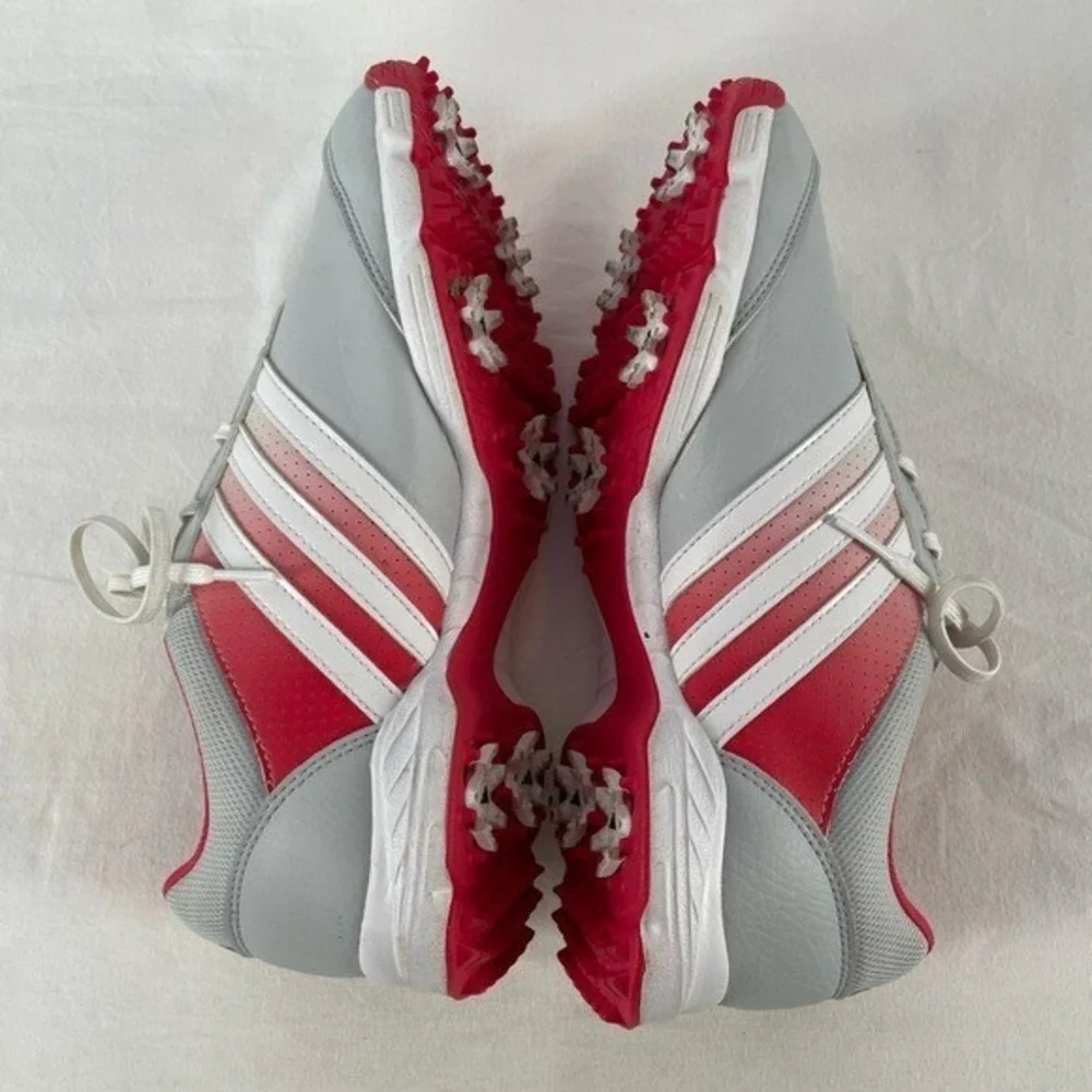 Adidas Tech Response Soft Spike Golf Shoes in Grey Pink Size‎ 7.5